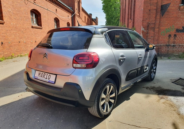 Citroen C3 cena 61900 przebieg: 24000, rok produkcji 2023 z Glinojeck małe 46